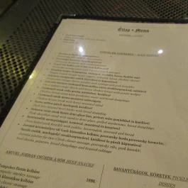 Jaromír a Templomhoz Budapest - Étlap/itallap