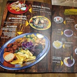 Jégkert - Budai Sörkert Budapest - Étlap/itallap