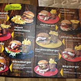 Jégkert - Budai Sörkert Budapest - Étlap/itallap