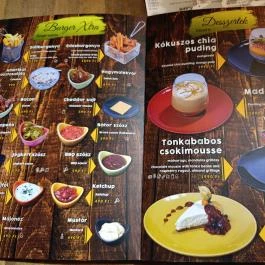 Jégkert - Budai Sörkert Budapest - Étlap/itallap