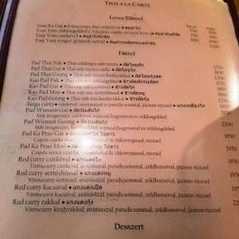 Jelen Bisztró, Budapest - Étlap/itallap