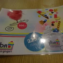 Jilba Frozen Yogurt - Duna Plaza Budapest - Étlap/itallap