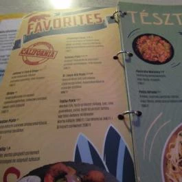 Johnny's Bistro Buda Budapest - Étlap/itallap