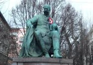 Jókai Mór szobor - Jókai tér Budapest