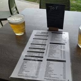 Jónás Craft Beer & Food Budapest - Étlap/itallap