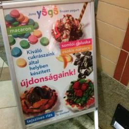 Jono Yogo Önkiszolgáló Frozen Yogurt Bár - WestEnd City Center, Budapest - Egyéb
