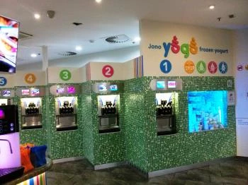 Jono Yogo Önkiszolgáló Frozen Yogurt Bár - WestEnd City Center Budapest