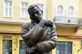 József Attila mellszobor Budapest