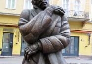 József Attila mellszobor Budapest