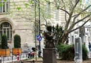 József Attila mellszobor Budapest