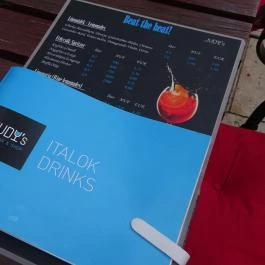 Judy's Wine Bar Budapest - Étlap/itallap