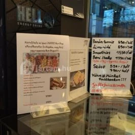 Juffee Juice & Coffee Budapest - Étlap/itallap