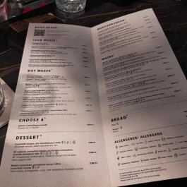 KAA Mixology Budapest - Étlap/itallap