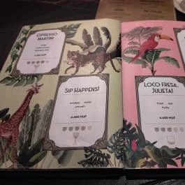 KAA Mixology Budapest - Étlap/itallap