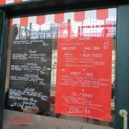 Kacha a Holdon - Belvárosi Piac, Budapest - Étlap/itallap