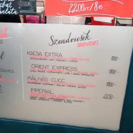 Kacha a Holdon - Belvárosi Piac, Budapest - Étlap/itallap