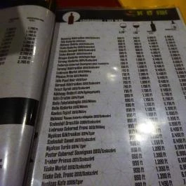 Kadarka Borbár & Borkereskedés Budapest - Étlap/itallap