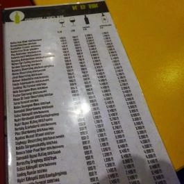 Kadarka Borbár & Borkereskedés Budapest - Étlap/itallap