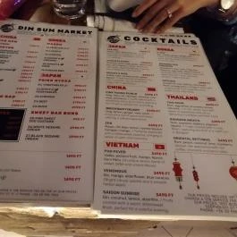 KADO Dim Sum & Cocktail Budapest - Étlap/itallap