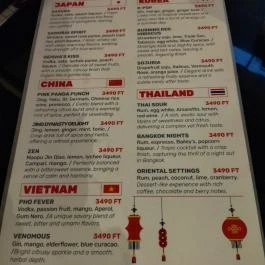 KADO Dim Sum & Cocktail Budapest - Étlap/itallap