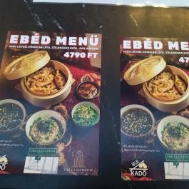 KADO Dim Sum & Cocktail Budapest - Étlap/itallap