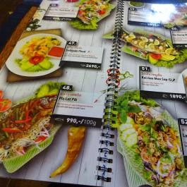 Kaeng Som Tom Yum Budapest - Étlap/itallap