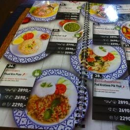 Kaeng Som Tom Yum Budapest - Étlap/itallap