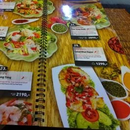 Kaeng Som Tom Yum Budapest - Étlap/itallap