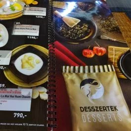 Kaeng Som Tom Yum Budapest - Étlap/itallap