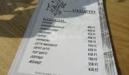 Kaffa Kávéház Érd - Étlap/itallap