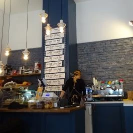 Kaffeine Espresso Bar - Baross utca Budapest - Belső