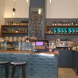 Kaffeine Espresso Bar - Baross utca Budapest - Belső