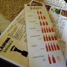 Kahwa el Salam Kávézó Budapest - Étlap/itallap