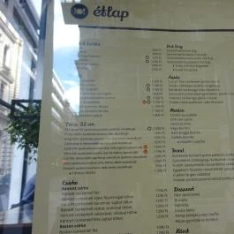 Kajahu Food Together Budapest - Étlap/itallap