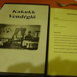 Kakukk Vendéglő Budapest - Étlap/itallap