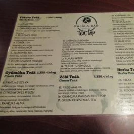 Kalács Bár Budapest - Egyéb