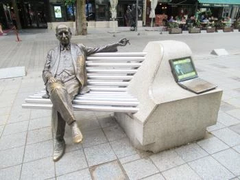 Kálmán Imre szobra Budapest