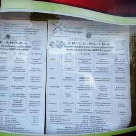 Kalocsáék Malom Vendéglője, Cegléd - Étlap/itallap