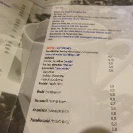 Kamara Café & Bistro Budapest - Étlap/itallap