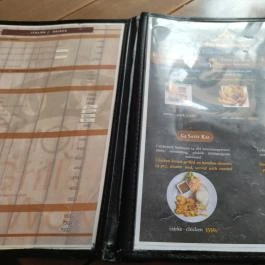 Kao Niaw Ping Kai Restaurant Budapest - Étlap/itallap