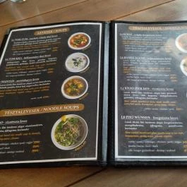 Kao Niaw Ping Kai Restaurant Budapest - Étlap/itallap