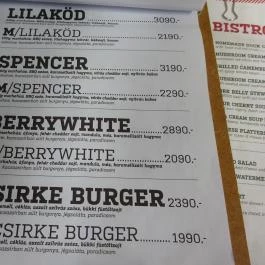 Kapca Kávézó-Bisztró Szeged - Étlap/itallap