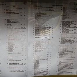 Karcsi Vendéglő Budapest - Étlap/itallap