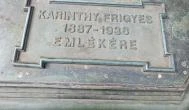 Karinthy Frigyes-emlékmű, Budapest