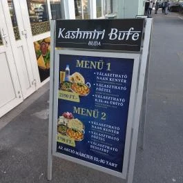 Kashmiri Büfé Buda Budapest - Étlap/itallap