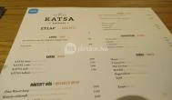 Katsa - Árkád Budapest - Étlap/itallap