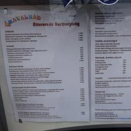 Kavalkád Music Pub, Székesfehérvár - Étlap/itallap