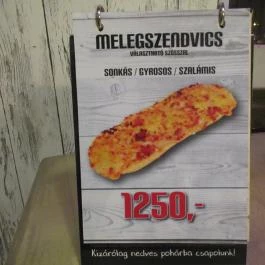 Kávés Katica, Budapest - Étlap/itallap