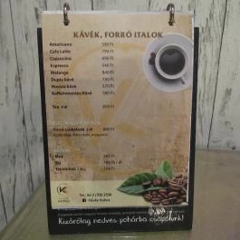 Kávés Katica, Budapest - Étlap/itallap