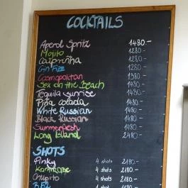 Kazimír Bisztró Budapest - Étlap/itallap